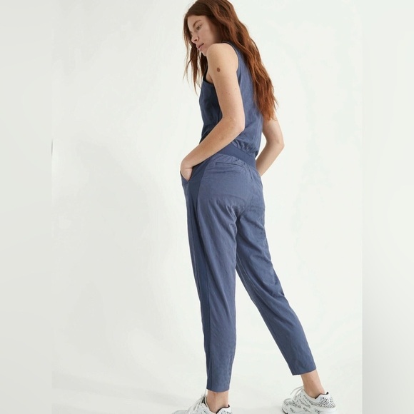 Athleta Brooklyn Textured Jumpsuit - Picture 1 of 7